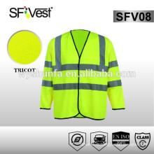 Veste en polyester anti-sécurité, EN ISO 20471